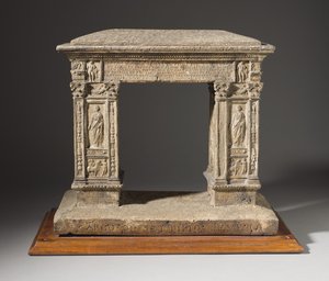 Malli Argentarin kaaresta, n. 1792-1795 (korkki, sävytetty stukko ja hiekka) tekijältä Carl May
