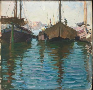 Venedig (öljy paneelissa)