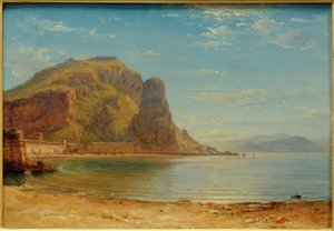C. Morgenstern, Terracina mit dem Fischfelsen
