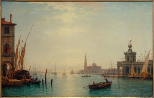 Venetsia, Grand Canal, näkymä S.Giorgiolle… / C.Morgenstern tekijältä Carl Morgenstern