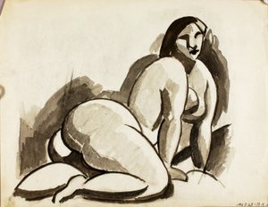 Nainen alasti