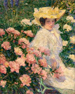 Taiteilijan vaimon muotokuva, Helene, 1896.