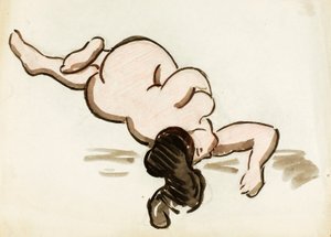 Makuuasennossa oleva naisen alaston tekijältä Carl Newman