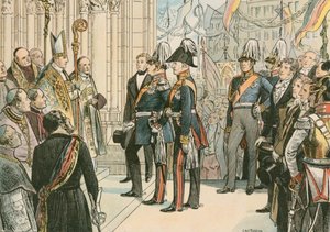 Frederick William IV, Preussin kuningas (1795-1861), Kölnin tuomiokirkossa vuonna 1848