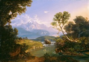 Hirvenmetsästys Hintersee-järvellä lähellä Berchtesgadenia