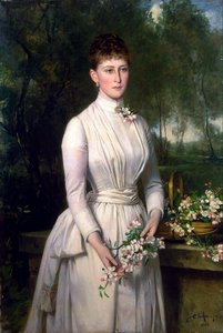 Suurherttuatar Elizaveta Fjodorovnan muotokuva, 1864–1918, 1885. tekijältä Carl Rudolph Sohn