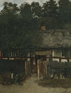 Maalaistalo Ferch am Schwielowseessa tekijältä Carl Schuch