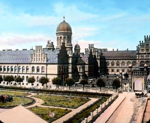 Romania, Czernowitzin kreikkalais-ortodoksisen arkkipiispan residenssi, kuvan päivämäärä: noin 1920. Carl Simonin arkisto tekijältä Carl Simon