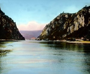 Romania, Rautaportit, Tonavan rotko, kuvan päivämäärä: noin 1920. Carl Simonin arkisto tekijältä Carl Simon
