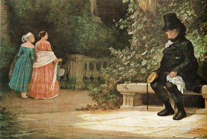 Der Witwer tekijältä Carl Spitzweg