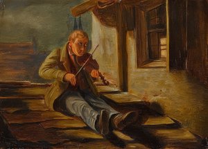 Sarviviulisti tekijältä Carl Spitzweg