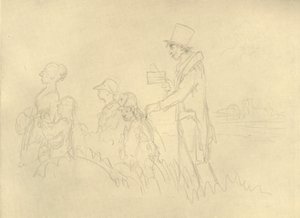 The Jewish Magister, 1800-luvun puoliväli, loppu, n. 1924. tekijältä Carl Spitzweg