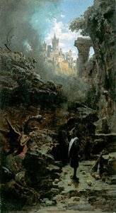 Hexenmeister tekijältä Carl Spitzweg