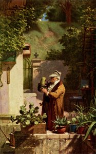 Kaktus tekijältä Carl Spitzweg