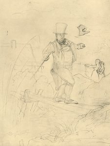 Schwierigen väylä, 1800-luvun puoliväli, loppu, n. 1924. tekijältä Carl Spitzweg