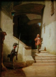 Serenissimus (Hän on tulossa) tekijältä Carl Spitzweg