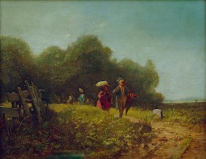 Sunnuntaikävely tekijältä Carl Spitzweg