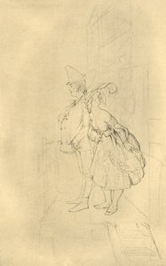 Tulkaa sisään, herrat!, 1800-luvun puoliväli, loppu, vuodelta 1924. tekijältä Carl Spitzweg