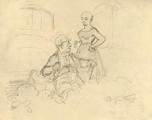 Mikä on miellyttävää, 1800-luvun puoliväli, loppu, n. 1924. tekijältä Carl Spitzweg