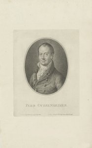 Ferdinand Ochsenheimerin muotokuva 1767-1822, 1807.