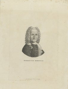Muotokuva säveltäjä Benedetto Marcellosta 1686-1739 n. 1795.