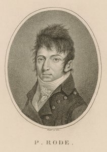 Muotokuva säveltäjä Pierre Jacques Joseph Rodesta 1774-1830, 1813.