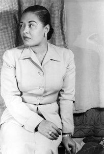 Billie Holiday (1915-1959) amerikkalainen jazzlaulaja 23. maaliskuuta tekijältä Carl Van Vechten