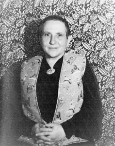 Gertrude Steinin (1874-1946) muotokuva, New York.