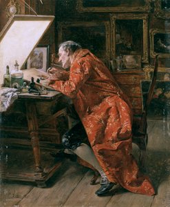 "Etcher", 1892 tekijältä Carl Wilhelm Anton Seiler