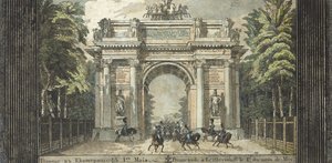 Festivaali Catherinehofissa, 1824-1825.