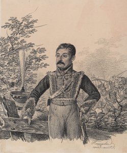Akim Vasilyevich Duvanovin muotokuva, 1820-luvun alku.