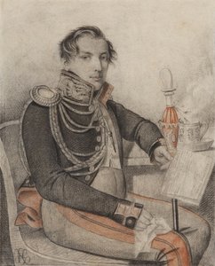 Kreivi Pjotr ​​Petrovitš Konovnitsynin muotokuva 1803-1830, 1820-luvun alku.