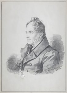 Muotokuva kreivi Viktor Pavlovich Kochubeysta 1768-1834, Venäjän keisarillinen liittokansleri, n. 1832