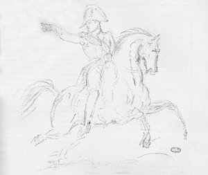 Napoleon hevosen selässä, 1700-luku