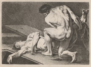 Hautaus tekijältä Carle van Loo
