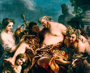 Humalainen Silenus, 1747. tekijältä Carle van Loo