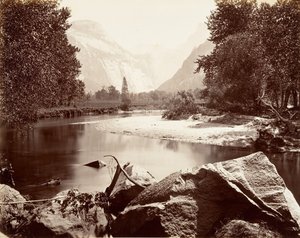 The Domes, Yosemite, n. 1872, painettu n. 1876.