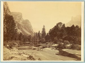 Yosemite, laaksossa tekijältä Carleton E. Watkins