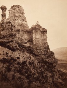 Witches Rock, lähellä Echo Cityä, Utahissa tekijältä Carleton E. Watkins
