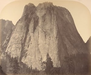 Cathedral Rock, 1861. tekijältä Carleton Emmons Watkins