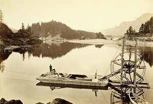 Kelluva lohipyörä, Cascades, 1867