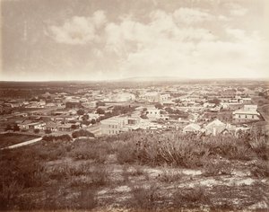 Los Angeles, 1876, painettu n. 1876. tekijältä Carleton Emmons Watkins