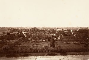 Oakland, Military Academysta, 1864, painettu n. 1876. tekijältä Carleton Emmons Watkins