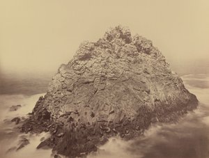 Sugar Loaf Island, Farallons,1868/1869 (kuva) tekijältä Carleton Emmons Watkins
