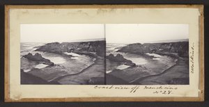Mendocinon rannikonäkymä tekijältä Carleton Watkins