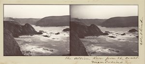 Albion -joki rannikolta, Mendocino tekijältä Carleton Watkins