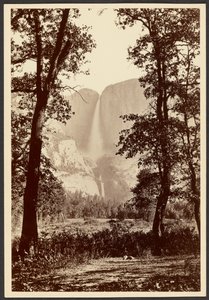 Yosemiten putoukset tekijältä Carleton Watkins