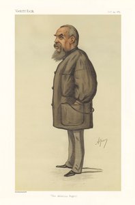 Kapteeni Richard Francis Burton - muotokuva seisomassa tekijältä Carlo (1839 89) Pellegrini