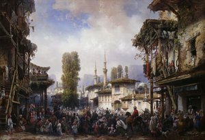 Tataarien aukio, Bahceka, 1854