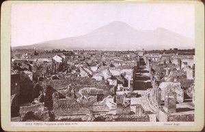 Panoraama Pompeijista, n. 1880 (valokuva)